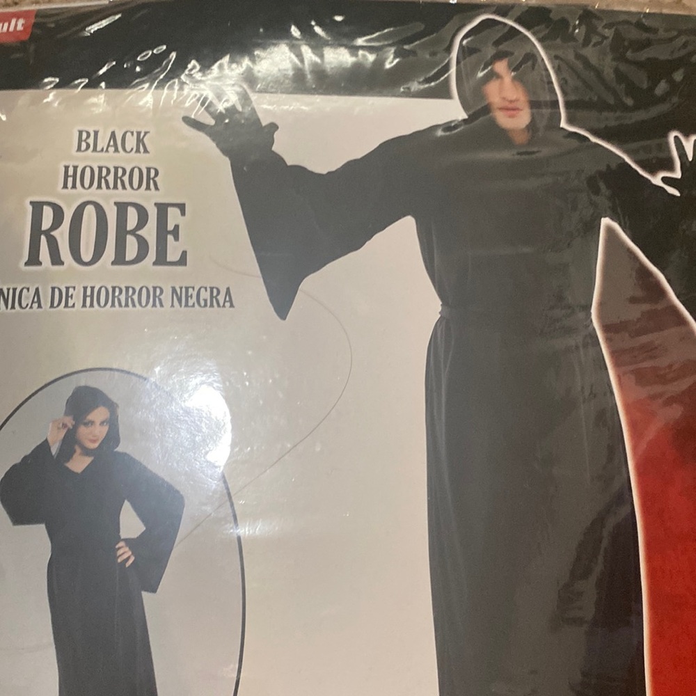 Black Horror Robe